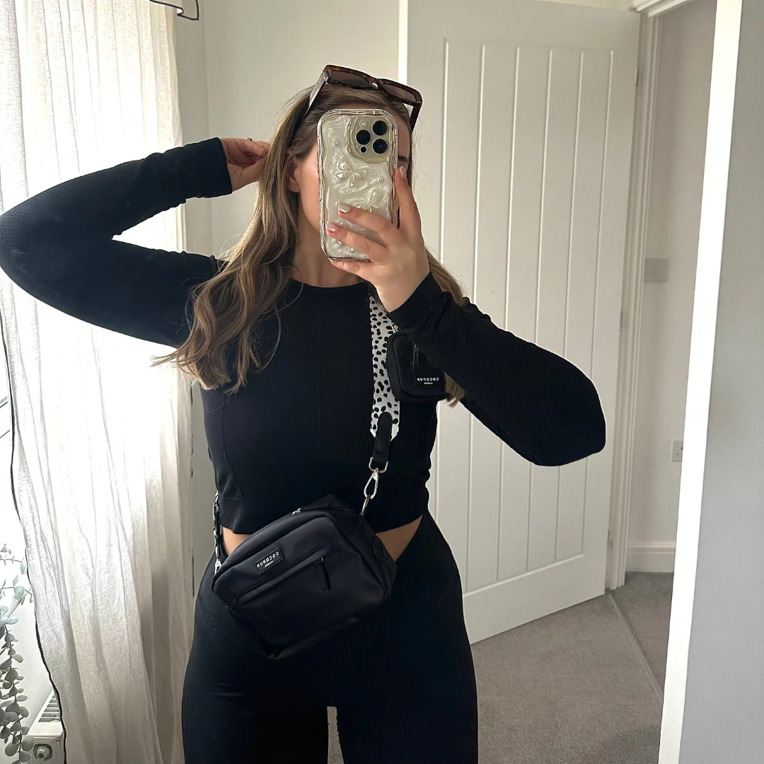 Bag Strap - Black Leopard - Image 6