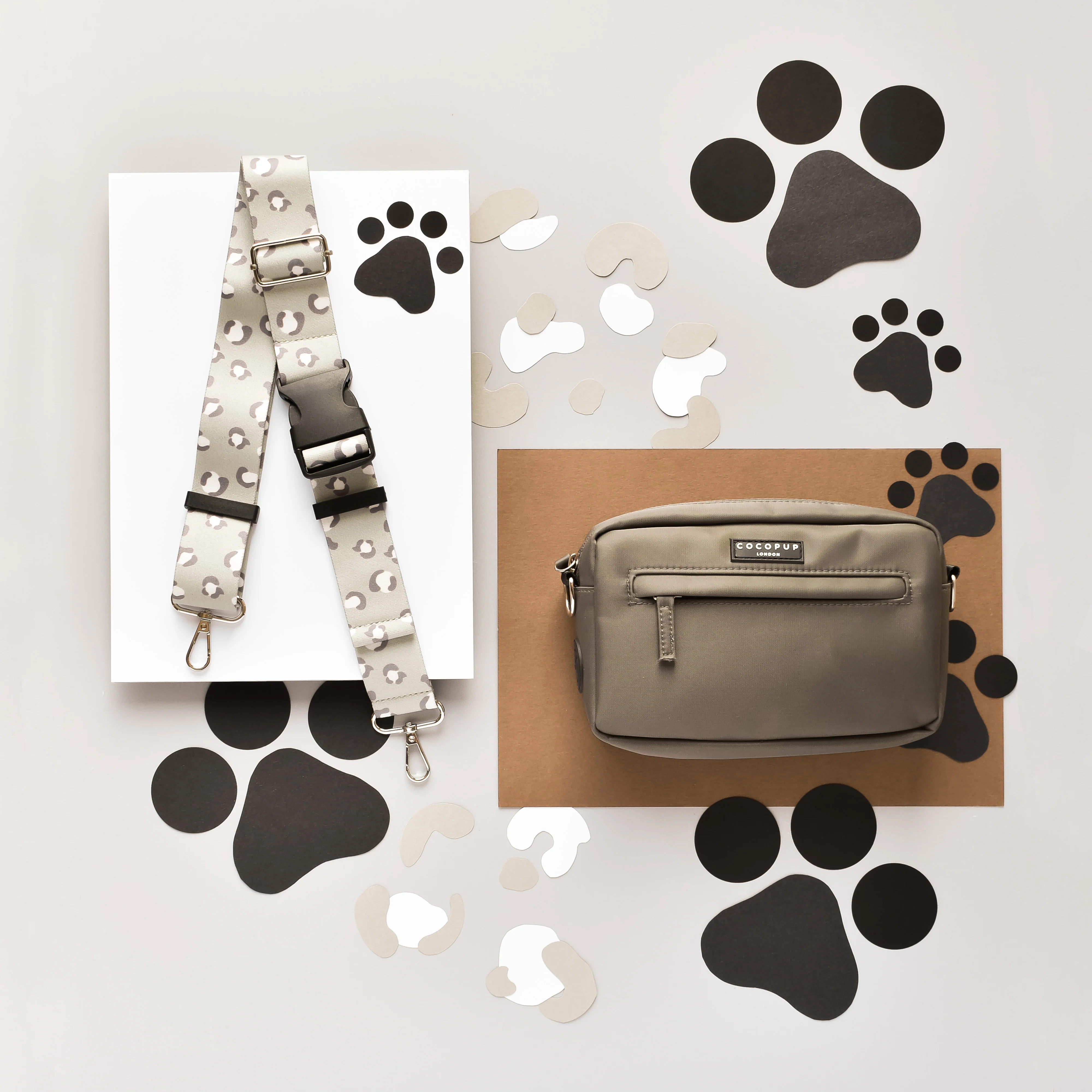 Bum Bag Strap - Sage Leopard - Image 3