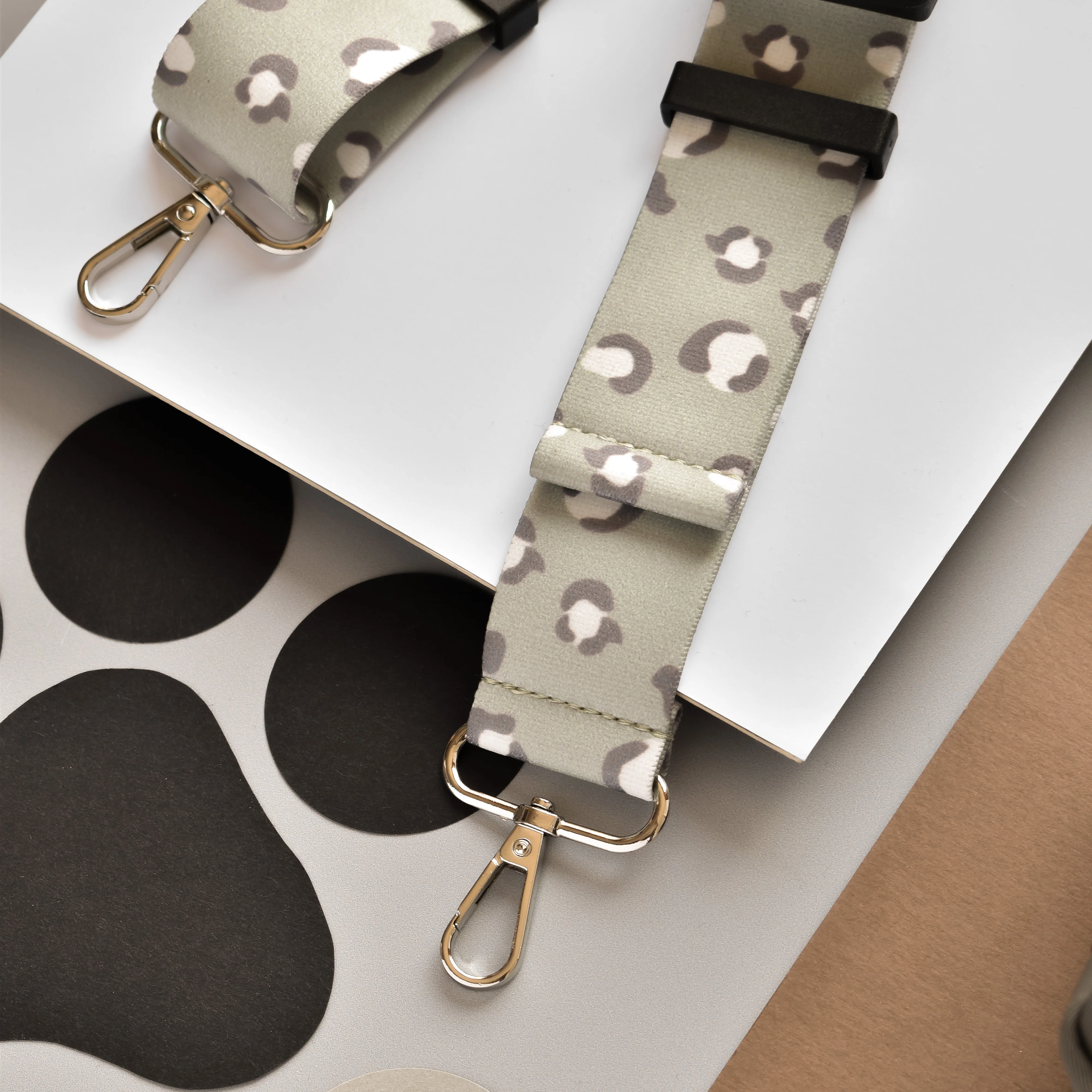 Bum Bag Strap - Sage Leopard - Image 6