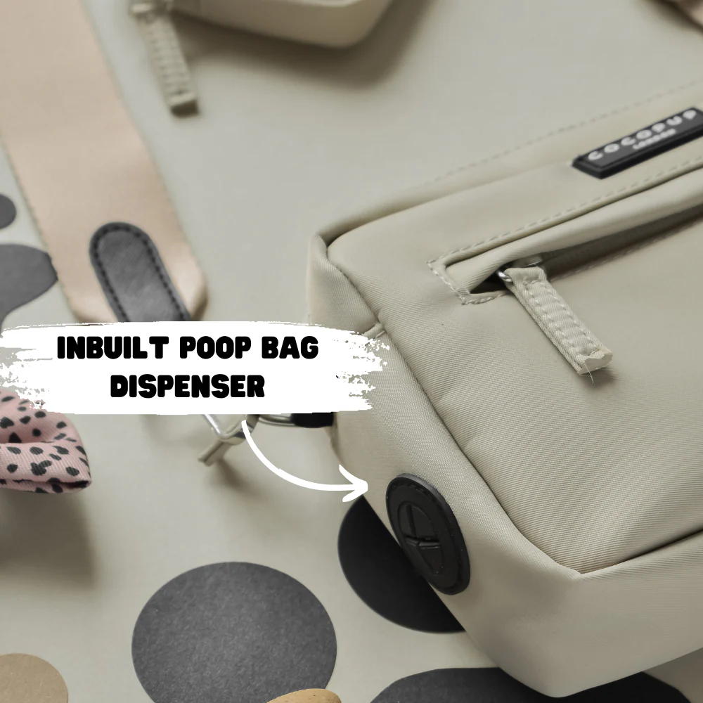 Dog Walking Bag - Caramel Latte - Image 3