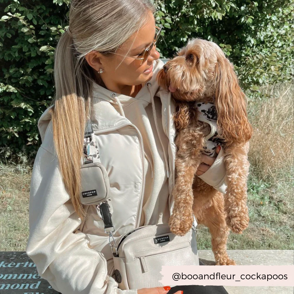 Dog Walking Bag - Caramel Latte - Image 6