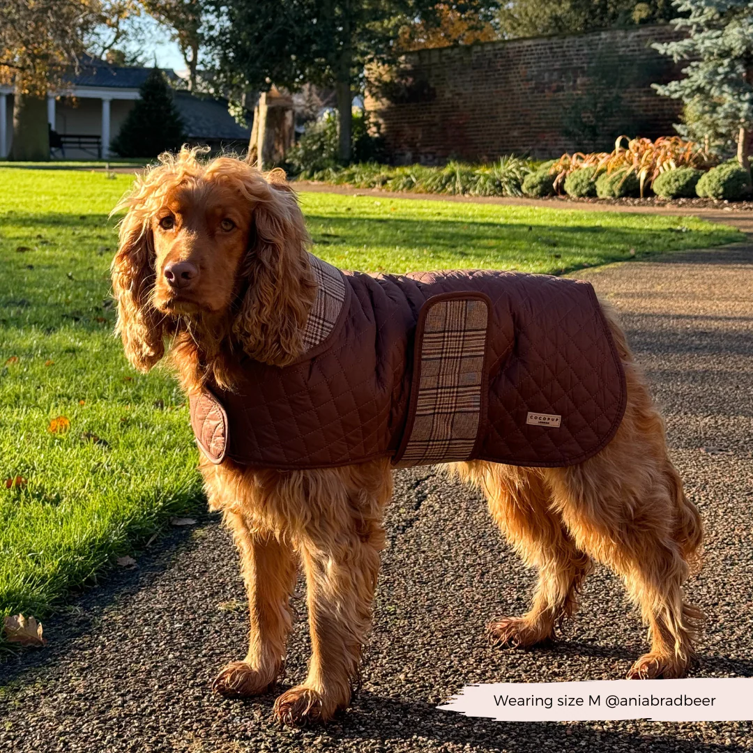 Quilted Dog Coat - Pup Plaid - Image 21