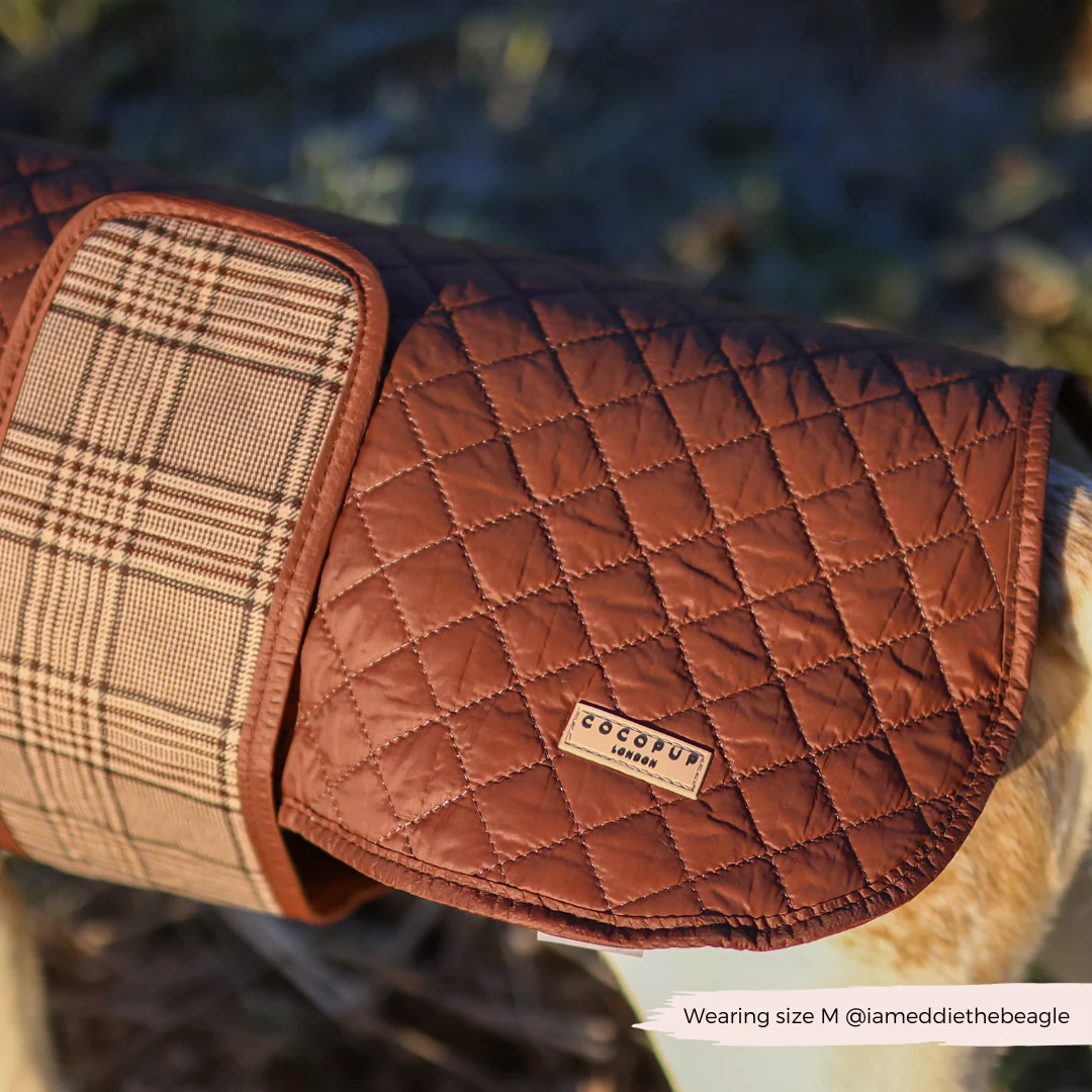 Quilted Dog Coat - Pup Plaid - Image 22