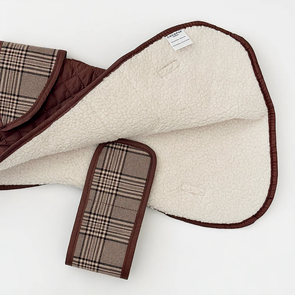 Quilted Dog Coat - Pup Plaid - Image 5